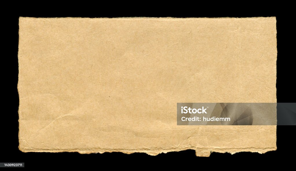 Cut Rough Paper Cut Or Torn Paper Background Textured Isolated Stock Photo - Download ...