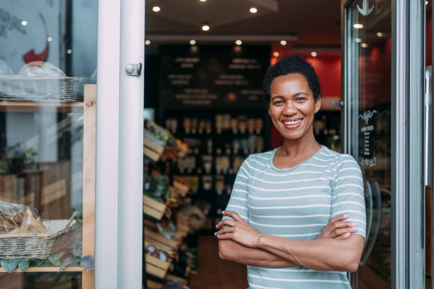 istock Female store business owner. 1430926115
