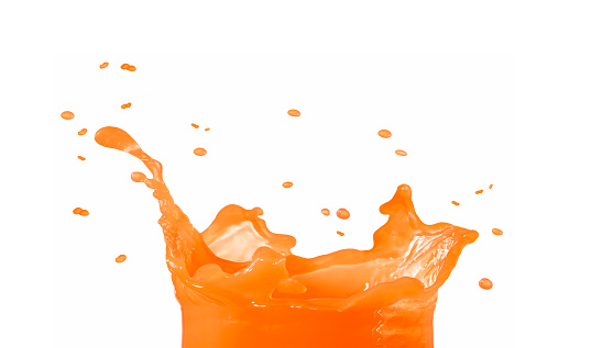 Orange juice splash - Please see my portfolio for other food related images.