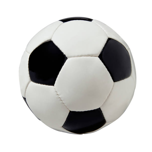 istock Football isolated on a white background 1430930384