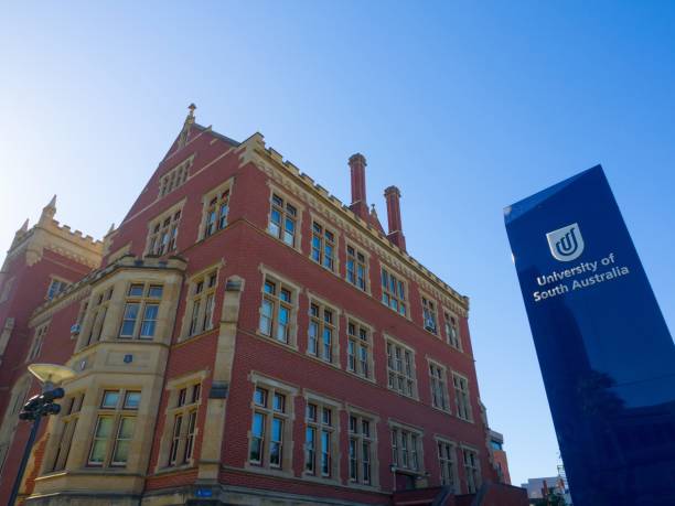 The University of South Australia is a public university, it is main campus is located on North Terrace in the Adelaide city centre. ADELAIDE, SOUTH AUSTRALIA. - On November 15, 2018. The University of South Australia is a public university, it is main campus is located on North Terrace in the Adelaide city centre. university of south australia stock pictures, royalty-free photos & images