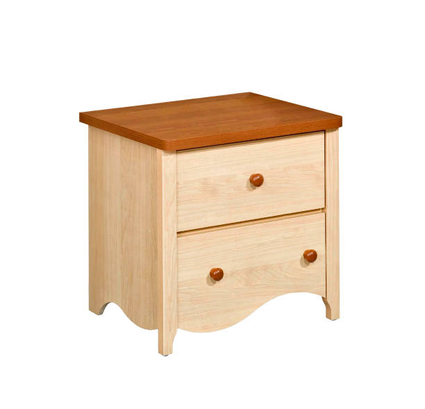 istock Wooden nightstand isolated on a white background 1430938605