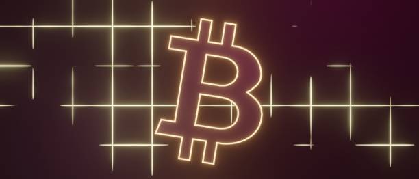 istock 3d render of cryptocurrency Bitcoin with technology network neon laser light. Cryptocurrency digital currency concept. New virtual money exchange in blockchain. 1430943310