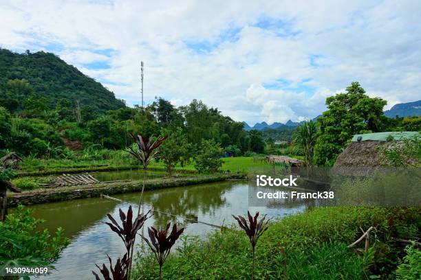 Ha Giang Village Of Tha Lup Me Vietnam Stock Photo - Download Image Now - Color Image, Horizontal, Hà Giang