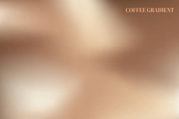 kaffee farbverlauf unschärfe thema für wallpaper vorlage, cover, web-banner, menü, verkauf hintergrund. verlauf abstrakter hintergrund, farbverlauf unschärfe bunter fließender farbverlauf abstraktes design hintergrundbild präsentation - brown background stock-grafiken, -clipart, -cartoons und -symbole