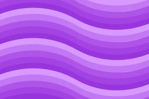 Vector illustration of violet purple colorful wave line abstract background ,blend blur pink colorful fluid abstract design wallpaper presentation template. back to school theme style wave wavy.