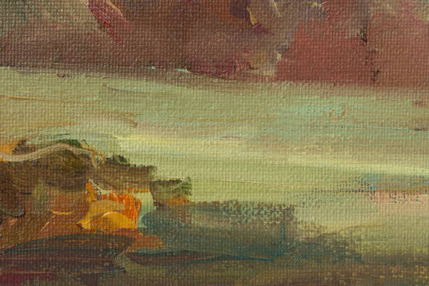 istock Abstract background autumn painting 1430953731