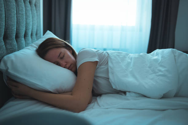 Beautiful girl sleeping