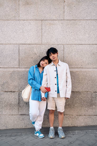 istock Trendy Asian Couple Portrait 1430969019