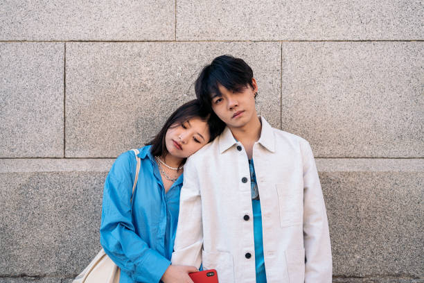 istock Trendy Asian Couple Portrait 1430969024
