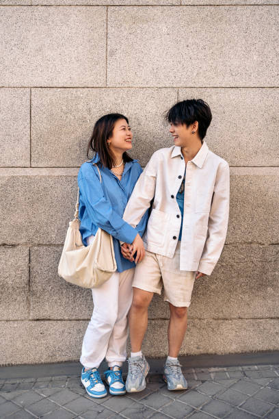 istock Joyful Asian Couple Portrait 1430969034