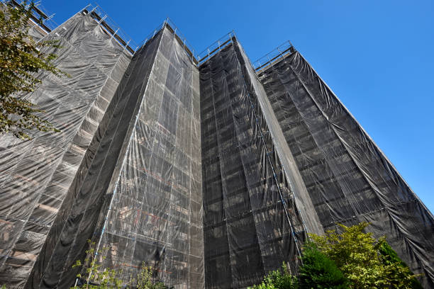 istock Large-scale repair work for collective housing. 1430976638