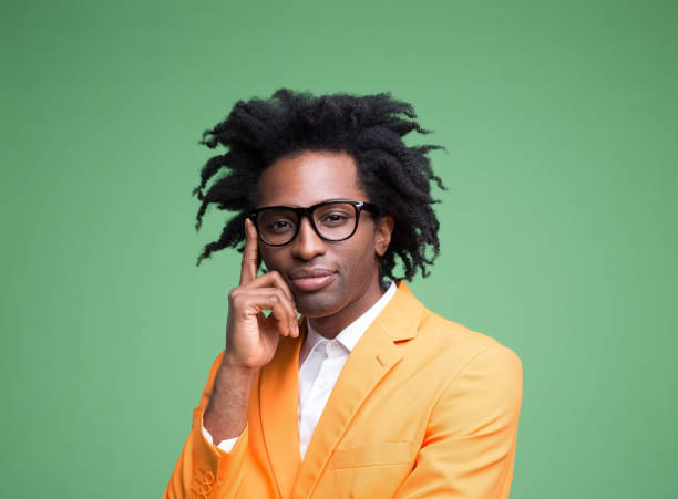 istock Portrait of confident elegant man 1430977514