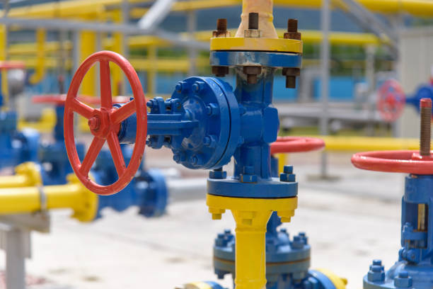 istock elements of natural gas compressor station equipment 1430988388