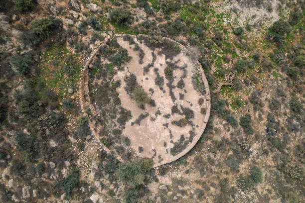 istock aerial photo of an old circular construction 1430991505