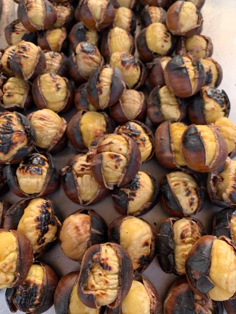 istock Roasted chestnuts in Turkey, kestane kebap 1431002342