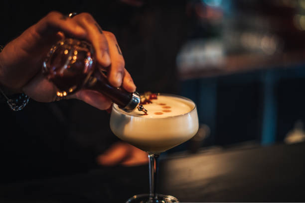 istock bartender preparing a cockktail at a cocktail bar 1431002788