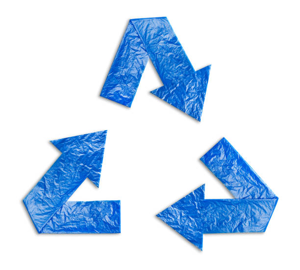 istock The icon of processing of garbage packages and plastic. 1431007529