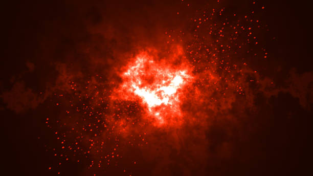 istock Particle background animation, Futuristic mysterious flowing digital particles wave de-focus virtual reality abstract cyber space environment background. 1431017203