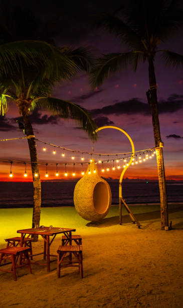 istock Sunset at Khao Lak beach, Thailand 1431035062
