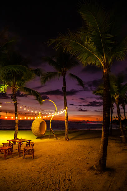 istock Sunset at Khao Lak beach, Thailand 1431035124