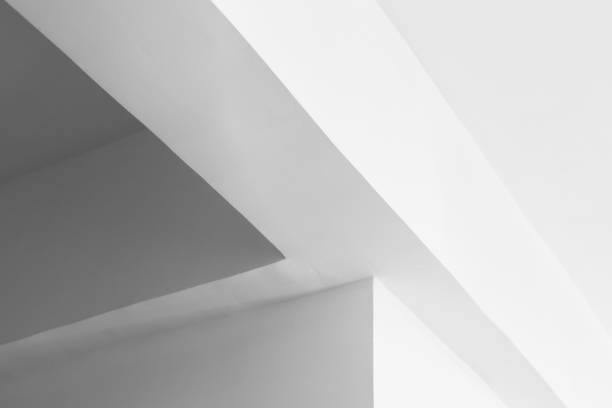 istock White minimal interior details, abstract architectural photo 1431048869
