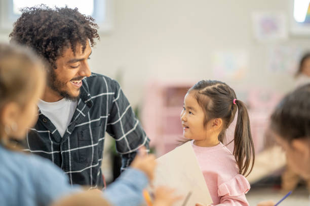 istock Crafting Time at Daycare 1431057011