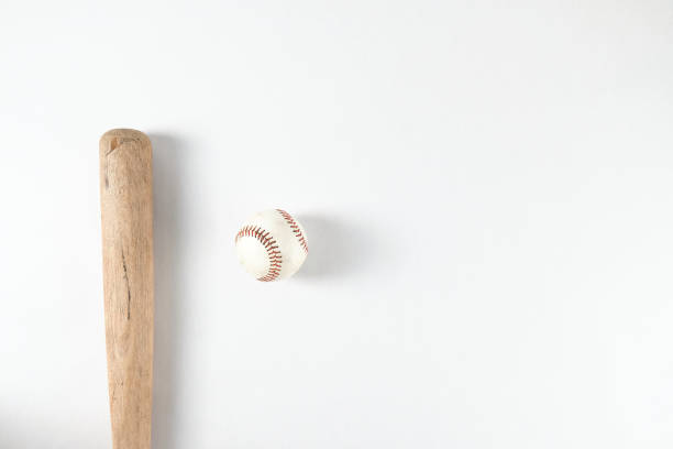 istock baseball bat and ball on white background 1431062487