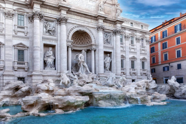 istock Trevi Fountain, the facade 1431066465