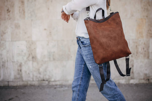 istock Woman with modern bag 1431079612