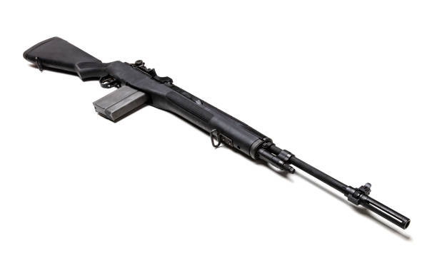 istock Springfield Armory M1A .303 caliber rifle 1431081124