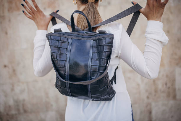 istock Woman with modern bag 1431084902