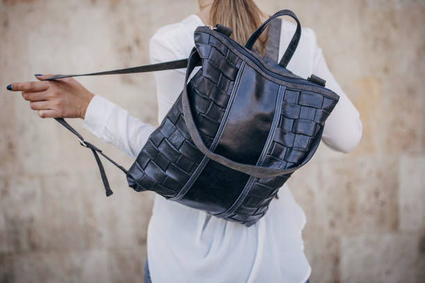 istock Woman with modern bag 1431085120