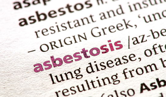 Asbestosis as-bes-TOE-sis is a chronic lung disease caused by inhaling asbestos fibers