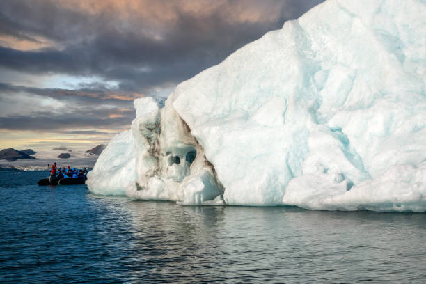 istock close up view of a glacier 1431104045