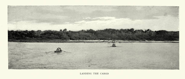 istock Landing cargo during a filibustering expedition, the Spanish–American War 1431106183