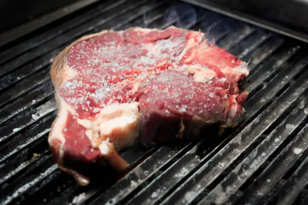 Photo of Grilling Florentine steak, T-BONE STEAK