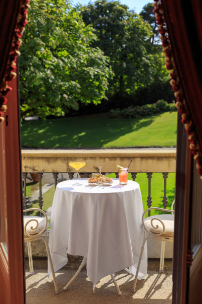 istock Cocktails in a terrace on a garden 1431115823