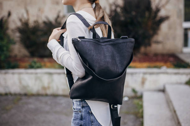 istock Woman with modern bag 1431122560