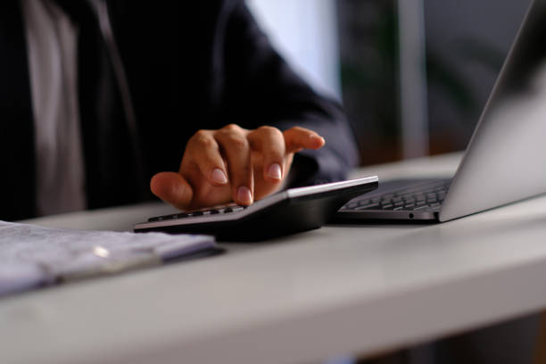 istock Businessman working on Desk office business financial accounting 1431127607