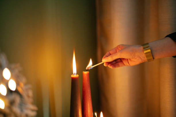 istock An Anonymous Woman Making Christmas Atmosphere At Home 1431196397