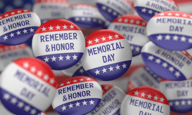 istock USA Flag And Memorial Day Badge 1431226740