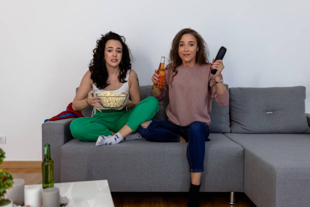 istock Friends enjoying together and watching game 1431284563