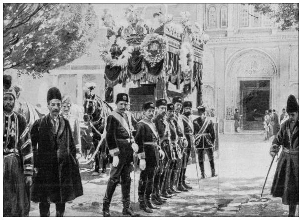 istock Antique image: Funerals of Shah Naser al-Din Shah Qajar, Teheran 1431299573