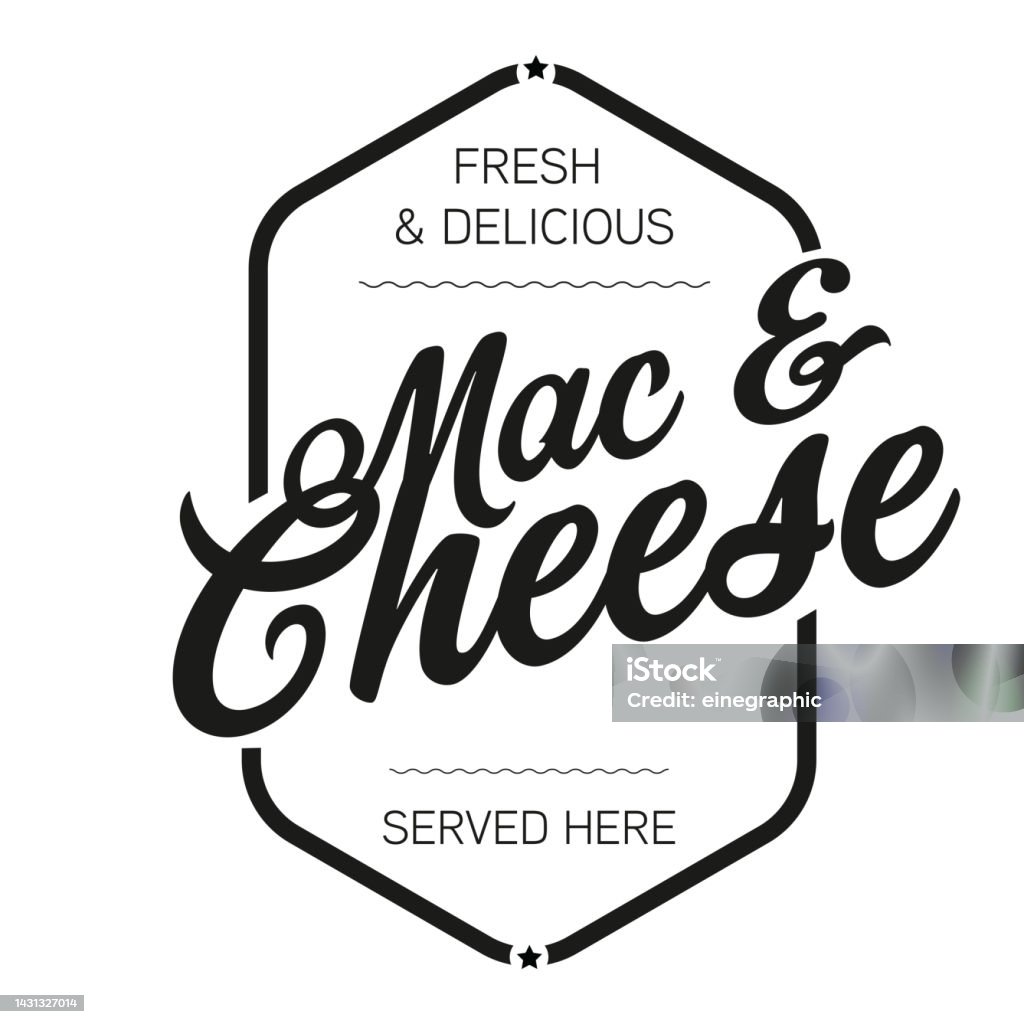 Sample Cheese Sign Macaroni And Cheese Sign Vintage Stock Illustration - Download Image ...