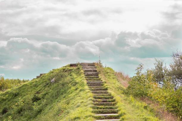 istock Nature autumn landscape in cloudy weather 1431333043