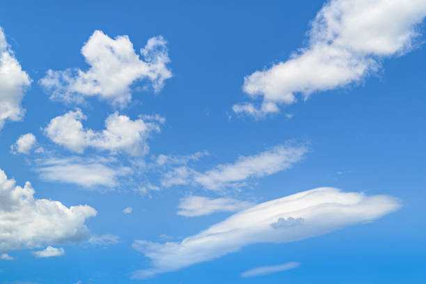 青空の美しさと雲の形