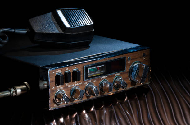 istock CB radio with mike that run on sideband 1431338790