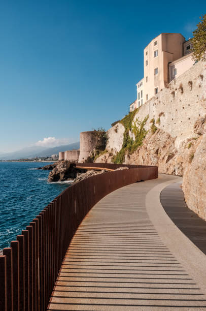 istock L'Aldilonda a coastal walkway at Bastia in Corsica 1431340964