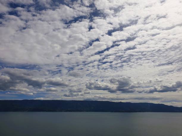 istock Clear Cloudy Sky Against The Lake 1431341245